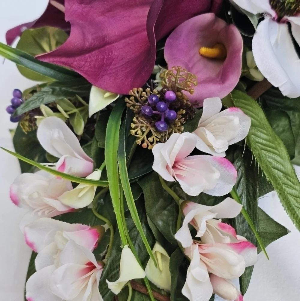 Handmade Spring Floral Wreath